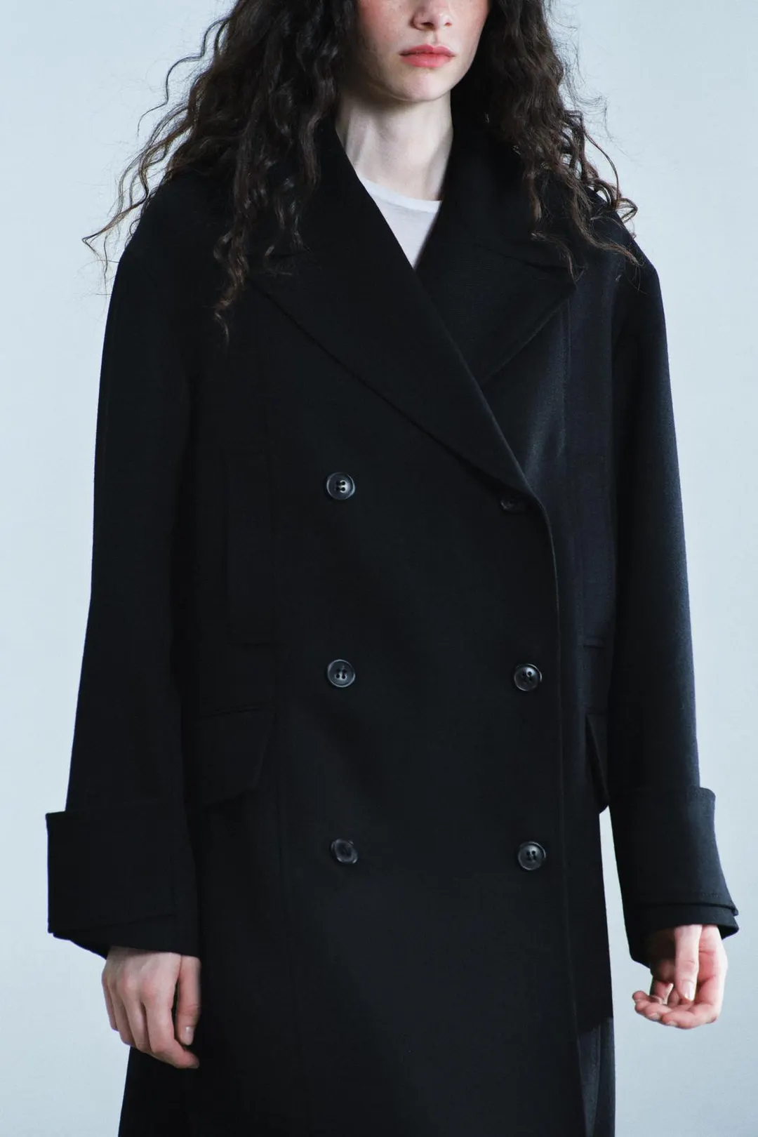 Пальто из 100% шерсти ZW Collection, Zara