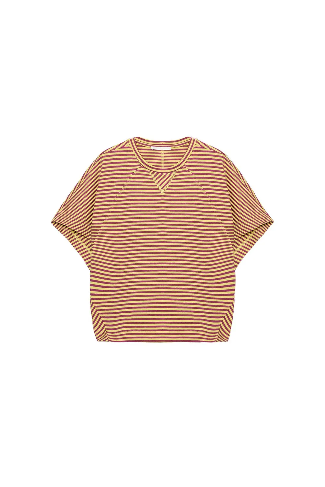 Футболка оверсайз в полоску, Zara