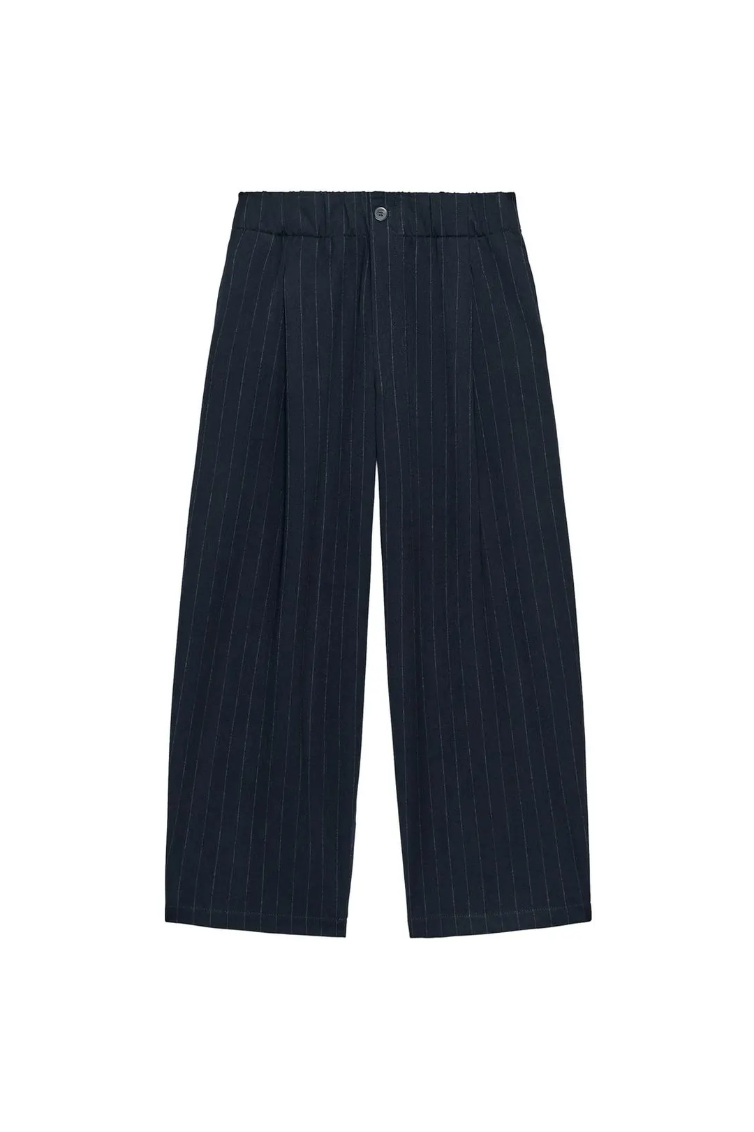 Брюки укороченные на резинке, Zara