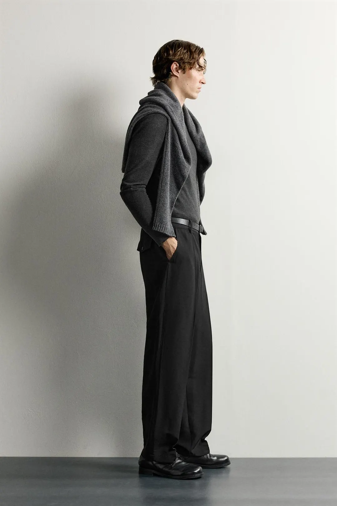 Брюки с прямыми штанинами, Zara
