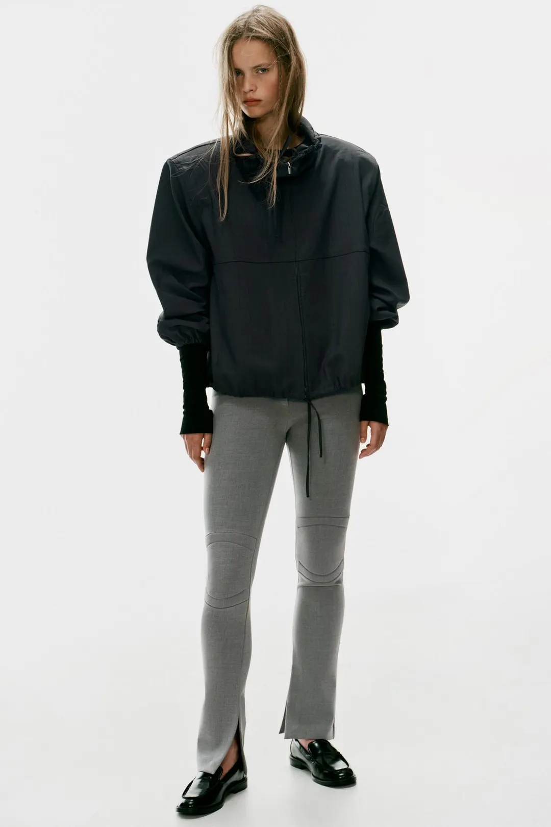Легинсы со стегаными вставками на коленях, Zara