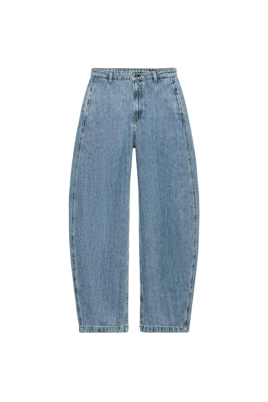 Джинсы-баллоны с высокой посадкой ZW Collection, Zara