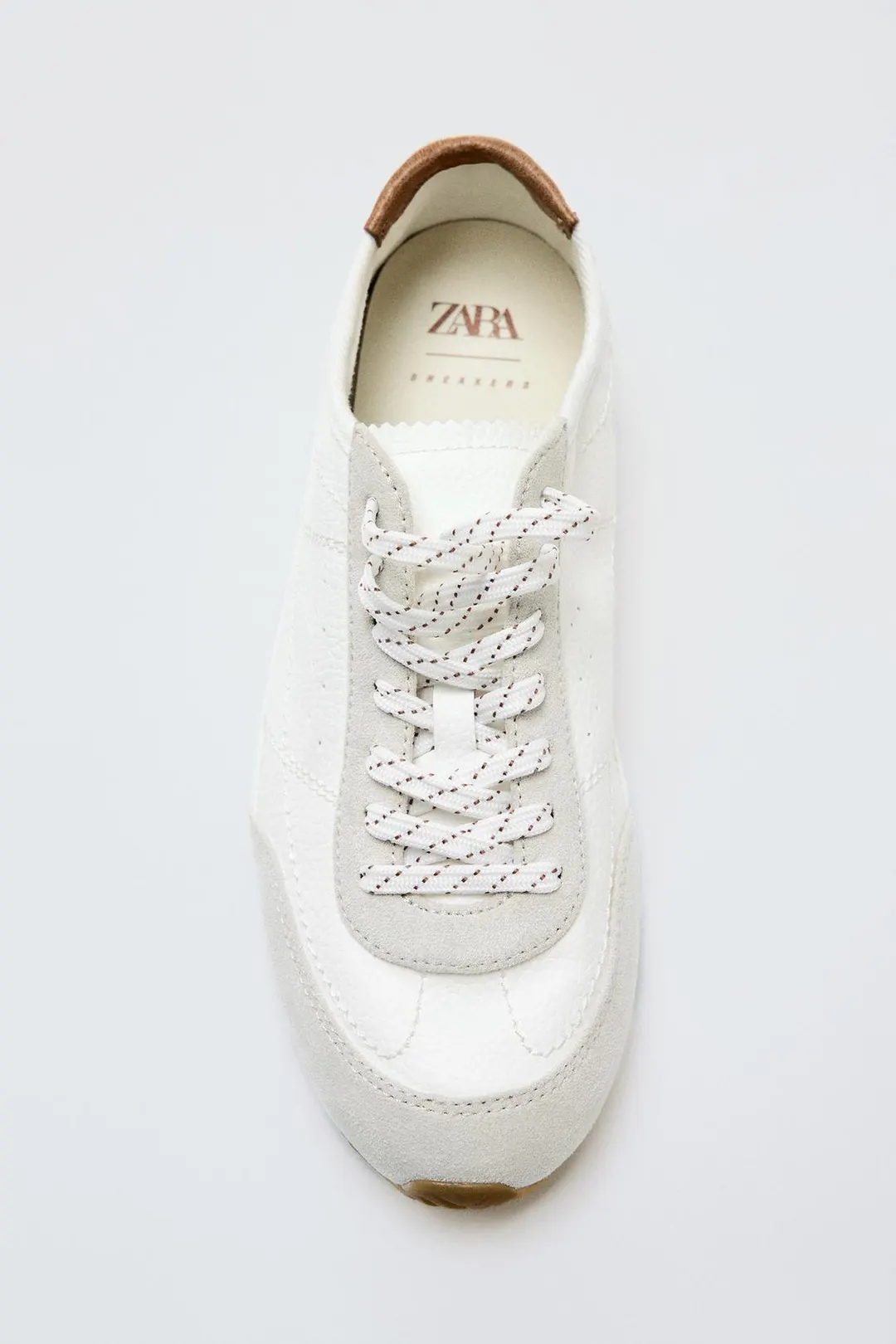 Кроссовки-дерби с акцентной пяткой, Zara