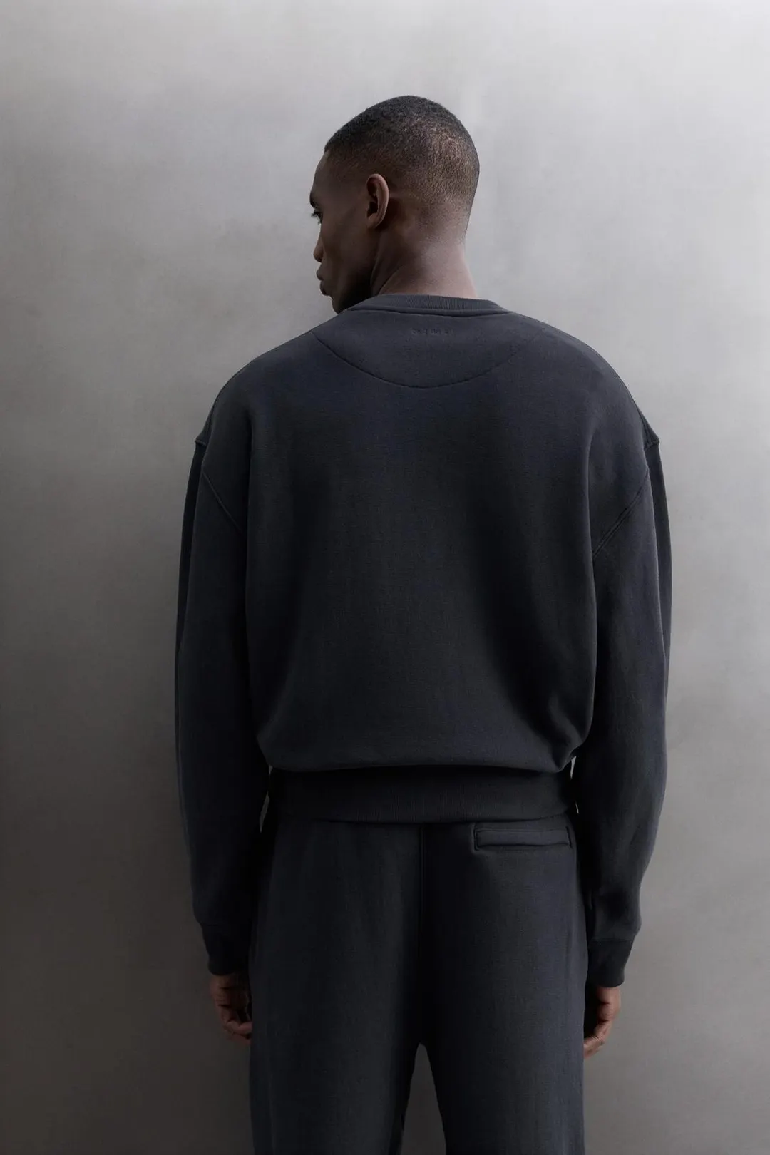 Свитшот свободного кроя с круглым вырезом, Zara