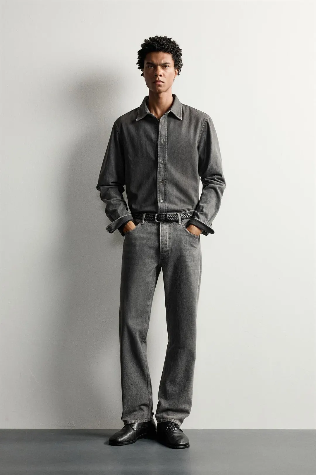 Джинсы прямого кроя, Zara