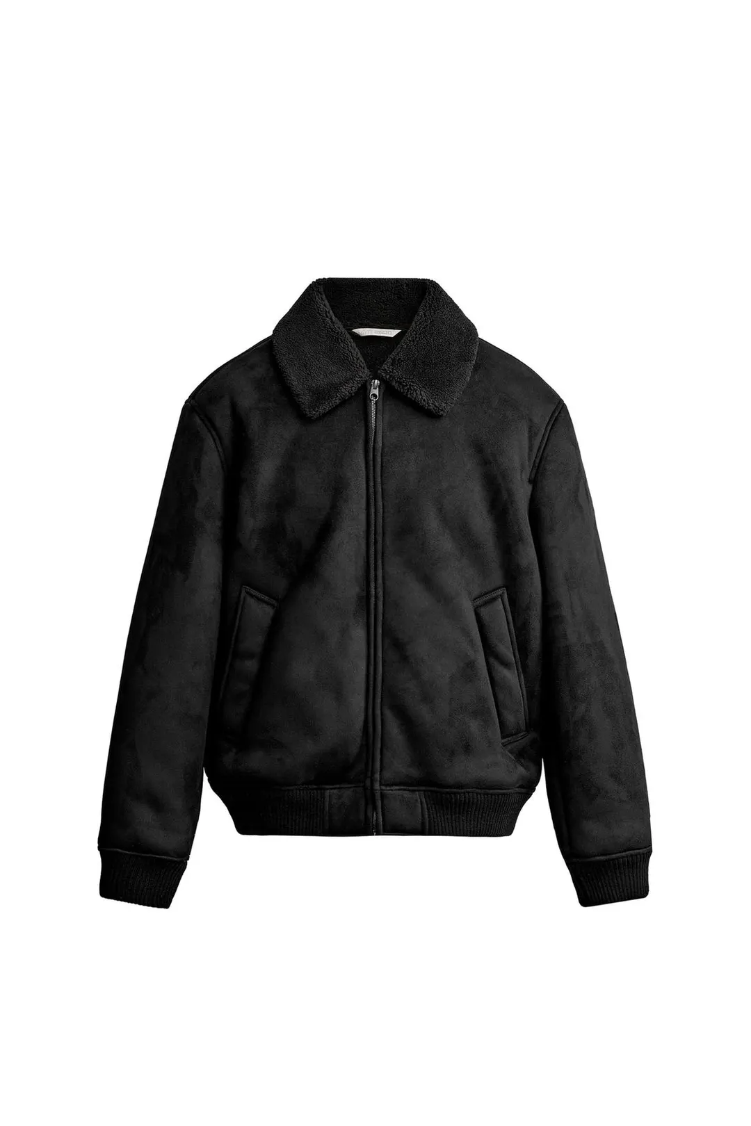 Куртка под кожу с искусственным мехом, Zara