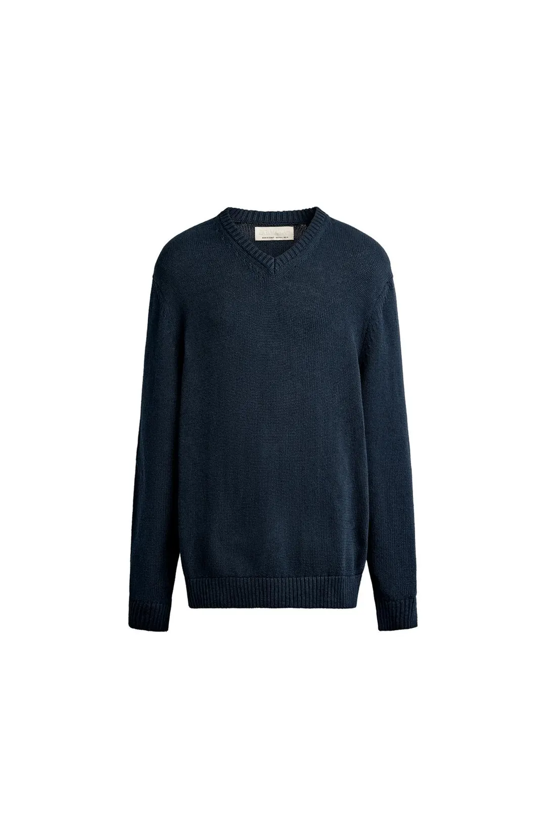 Джемпер прямого кроя из хлопка и льна, Zara