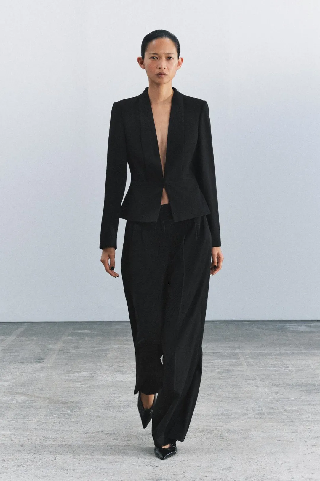 Приталенный блейзер ZW Collection, Zara
