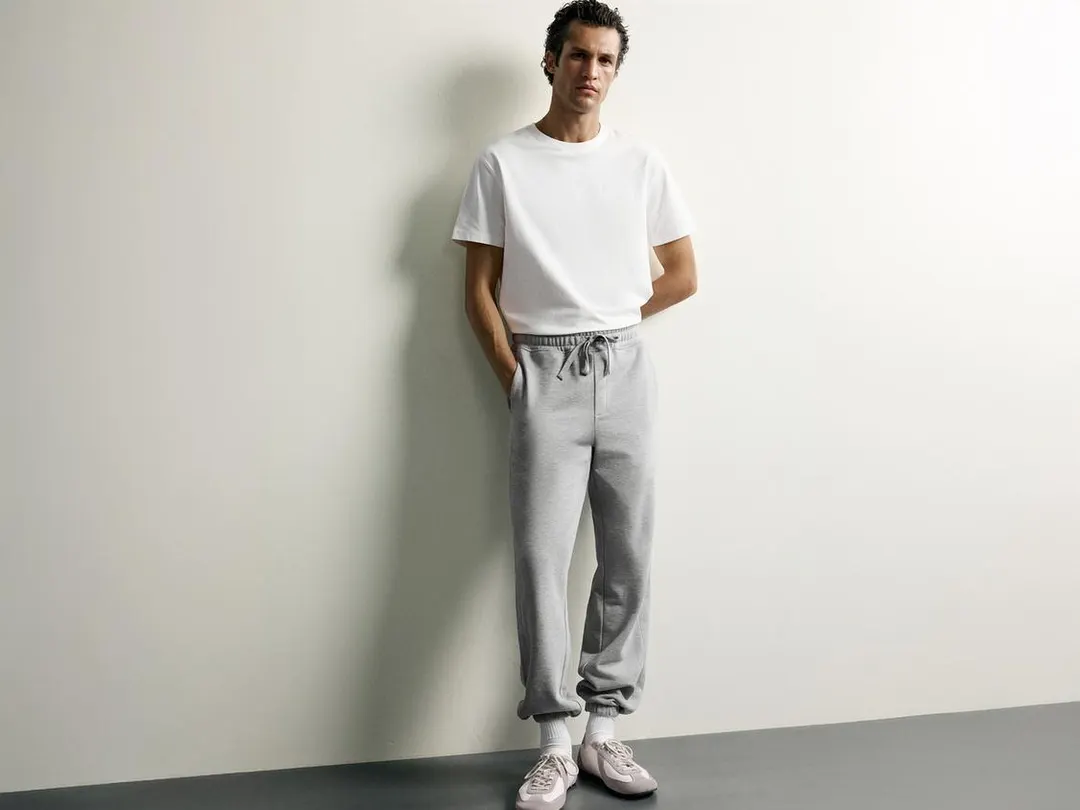 Брюки джоггеры базовые, Zara