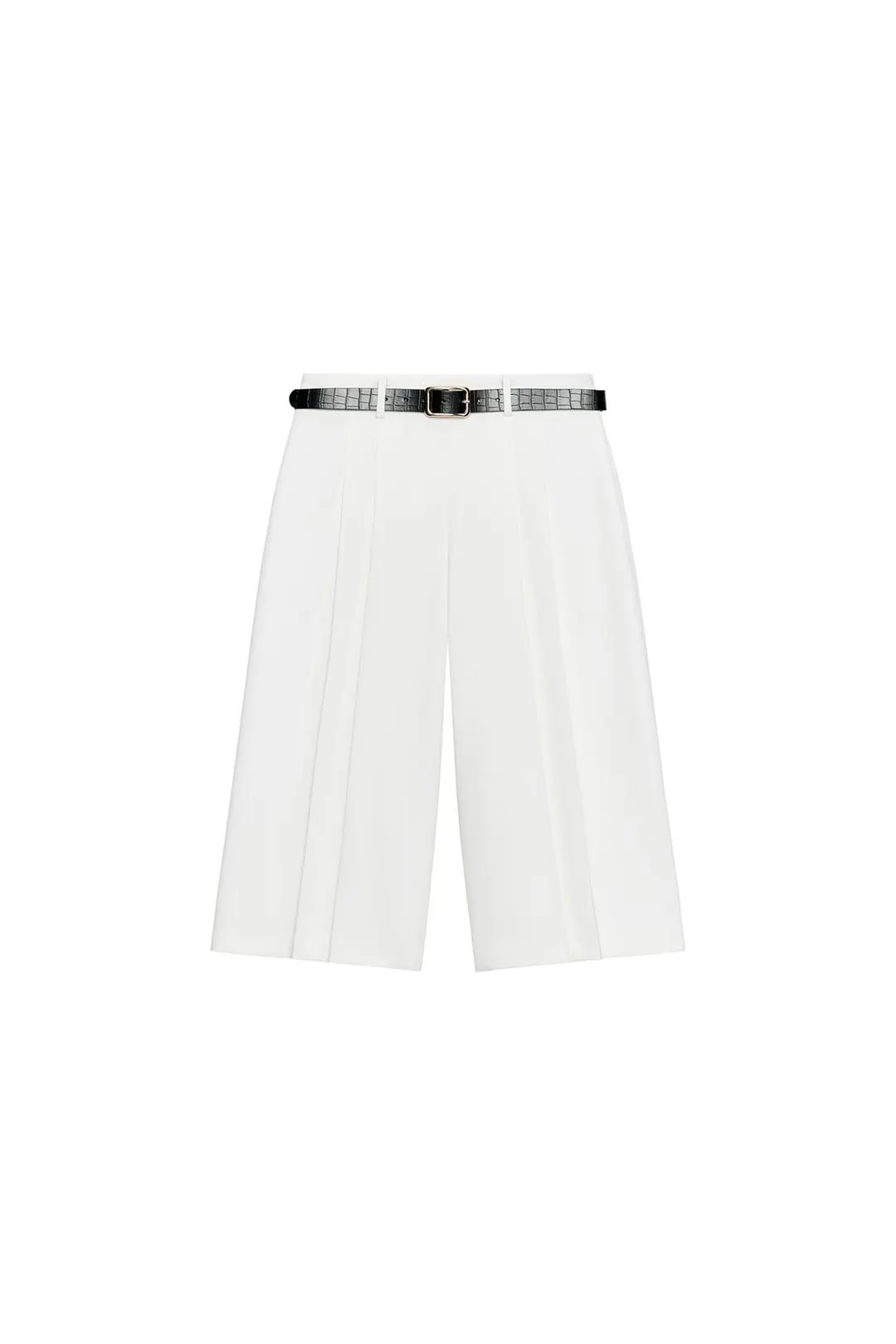 Удлиненные бермуды с ремнем, Zara