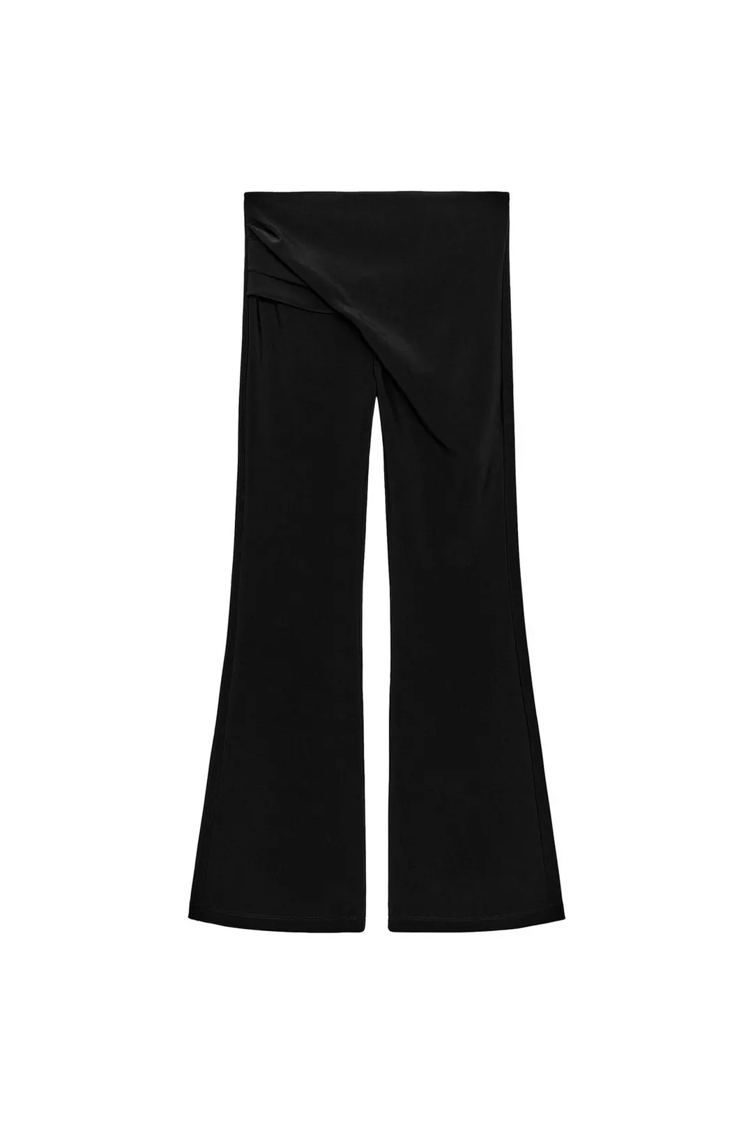 Брюки клеш с поясом-кушаком, Zara