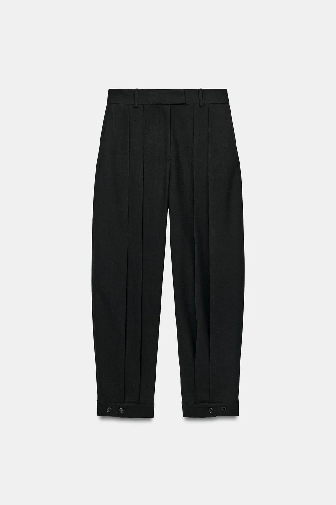 Брюки с вытачками и шлевками ZW Collection, Zara