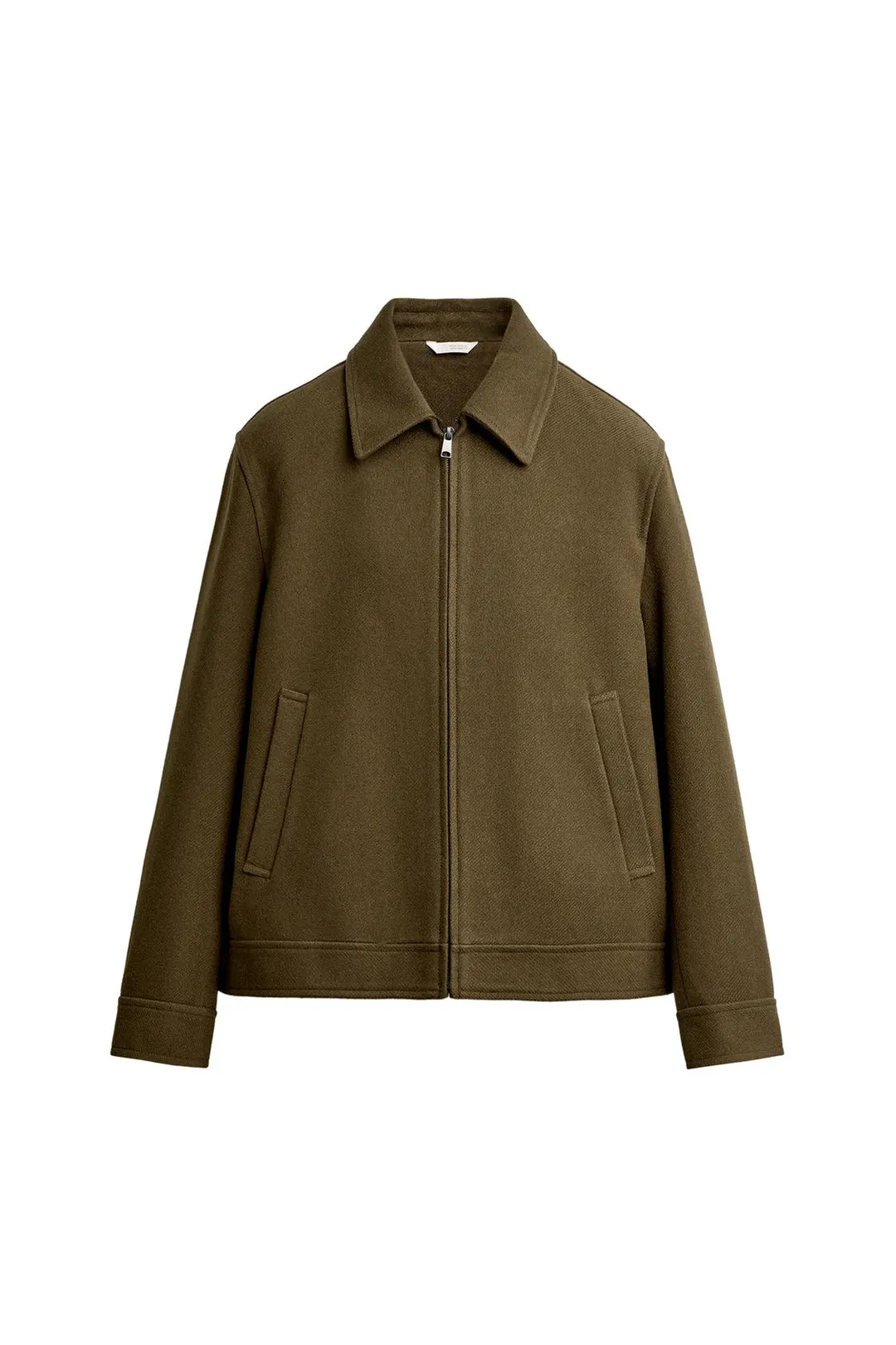 Куртка прямого кроя под шерсть, Zara