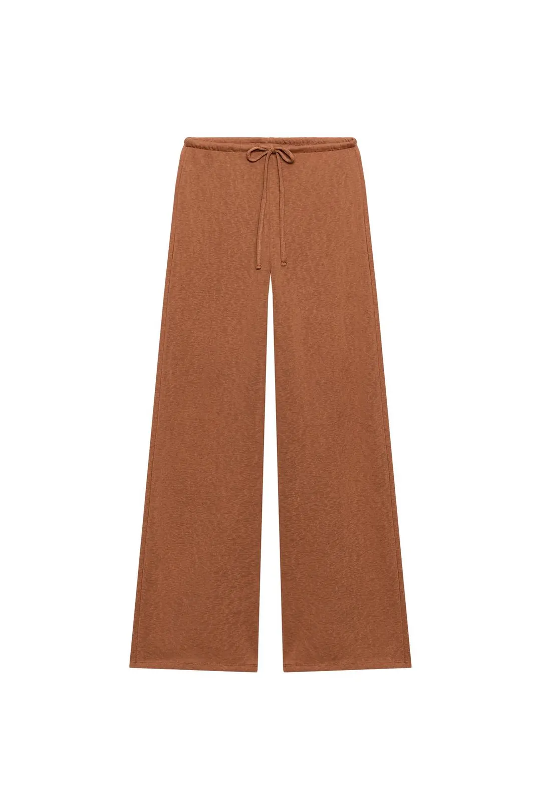 Брюки из ткани с фактурой льна, Zara