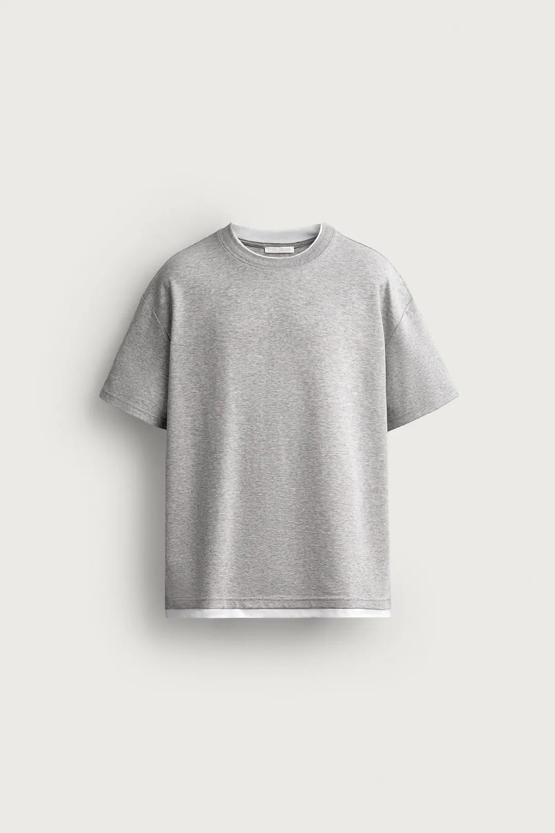 Футболка свободного кроя с контрастными деталями, Zara