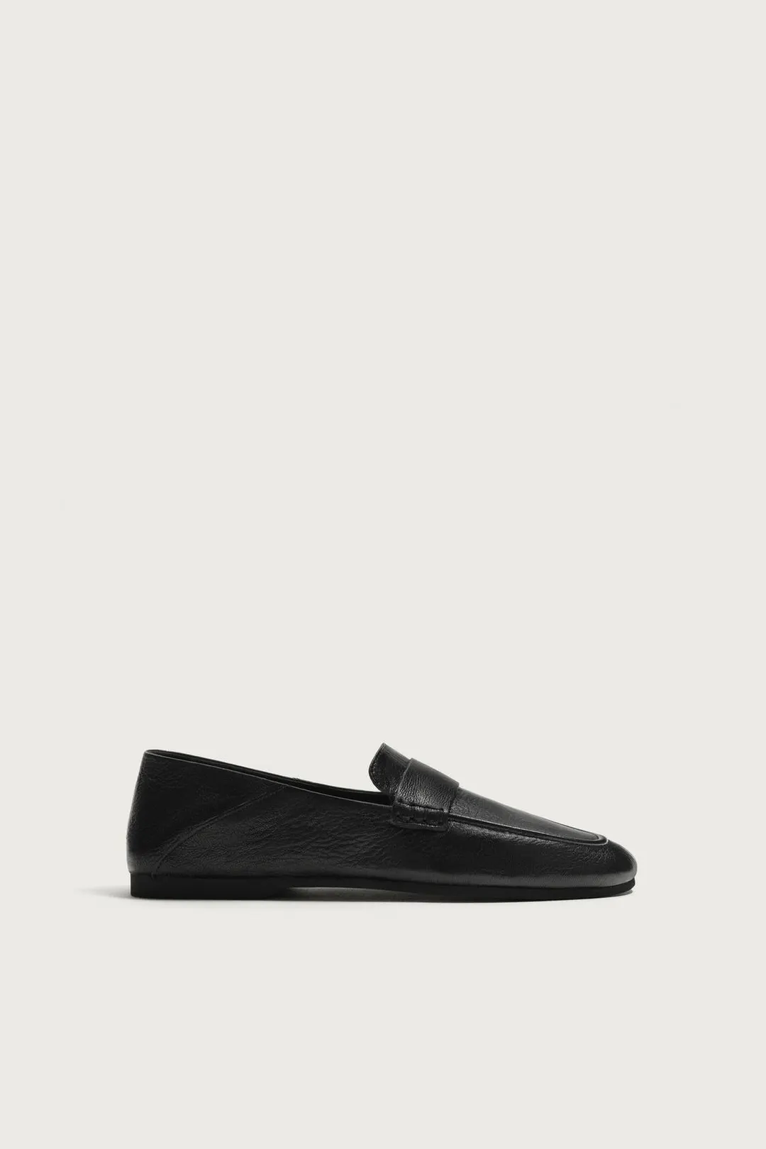 Кожаные пенни-лоферы, Zara