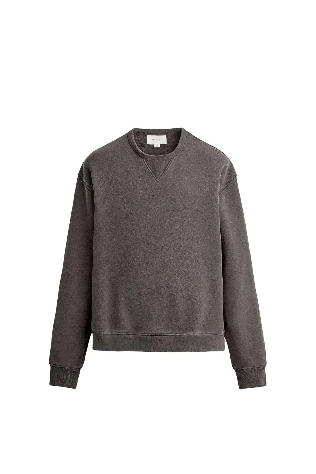 Свитшот прямого кроя с круглым вырезом, Zara