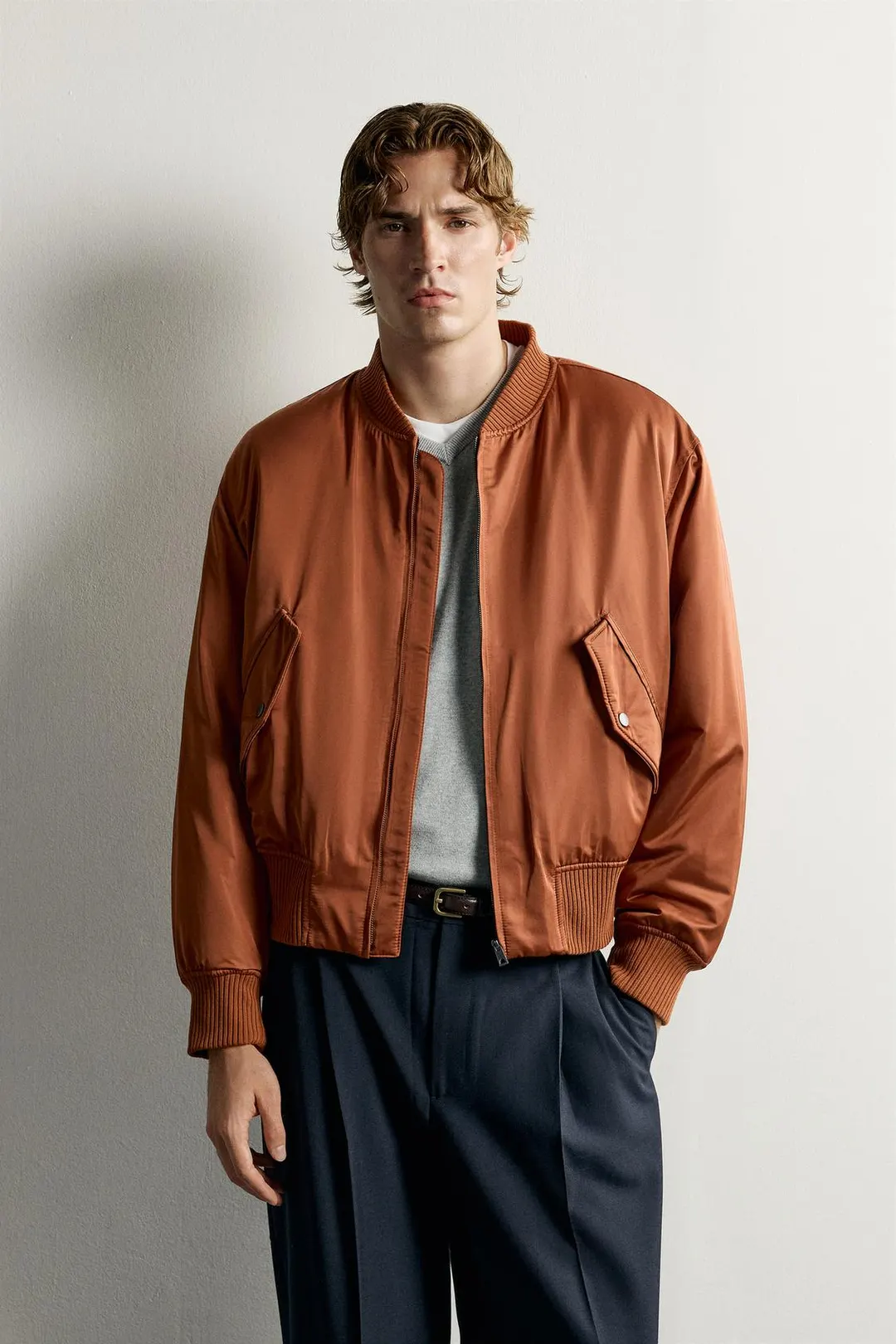 Утепленный бомбер, Zara