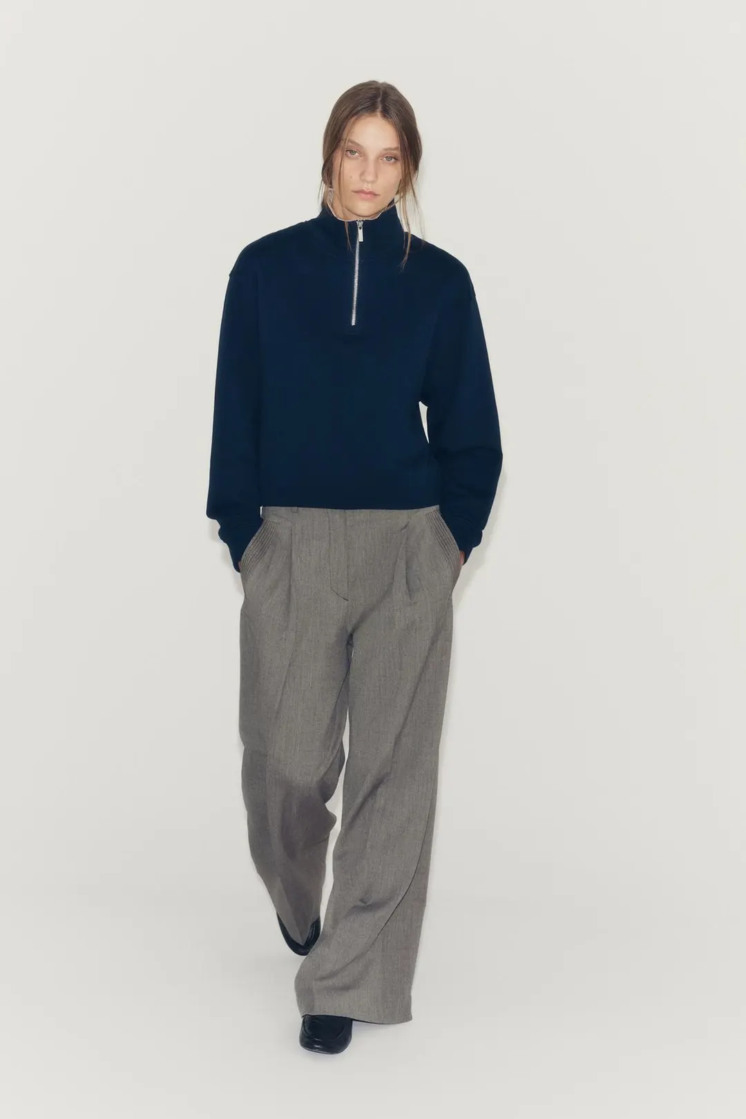 Свитшот на молнии, Zara