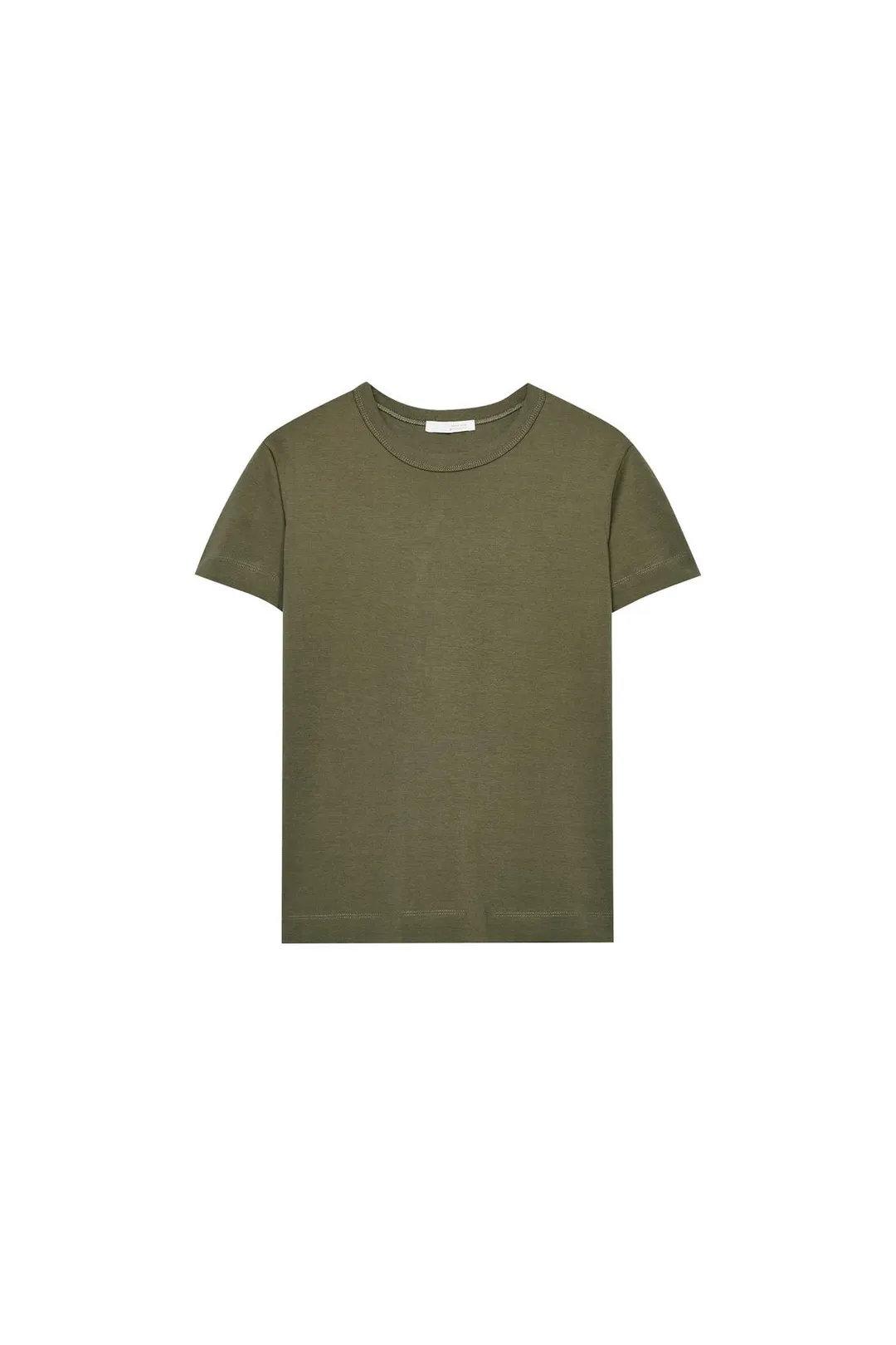 Футболка из интерлока с короткими рукавами, Zara