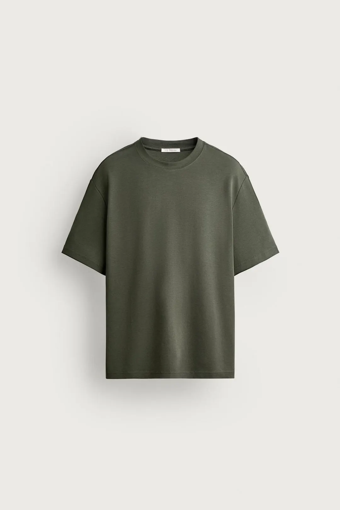 Футболка свободного кроя из интерлока /04, Zara