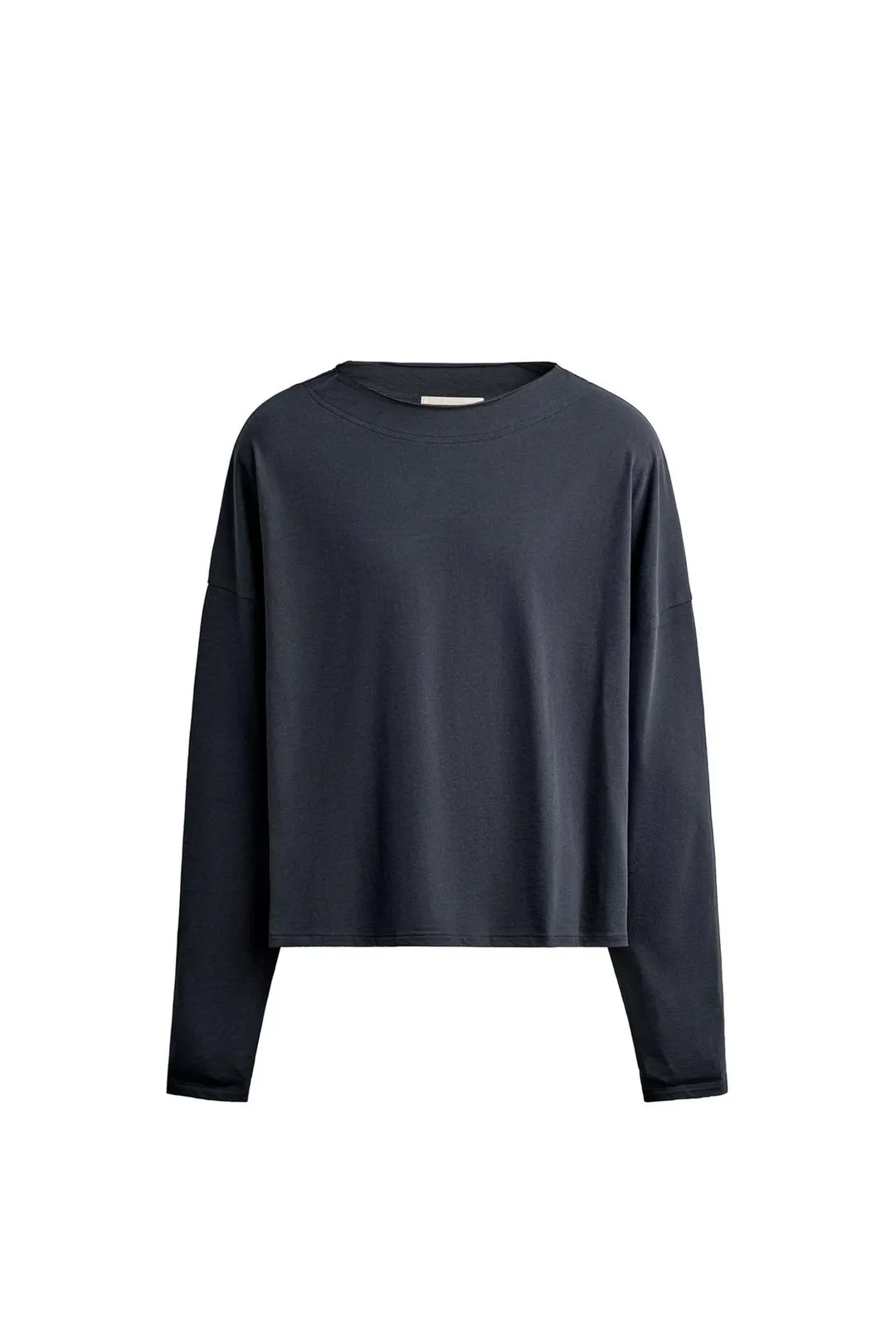 Укороченная футболка с длинными рукавами, Zara