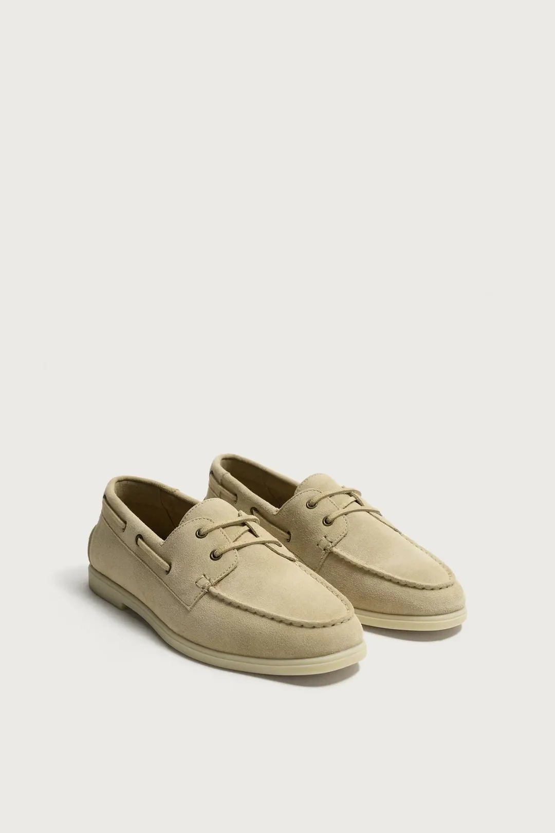Топсайдеры кожаные, Zara