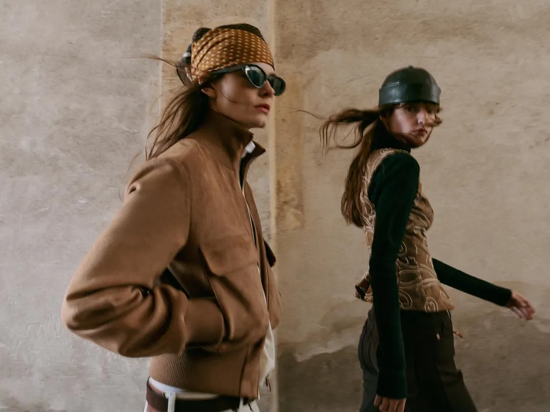 Бомбер из искусственной замши, Zara