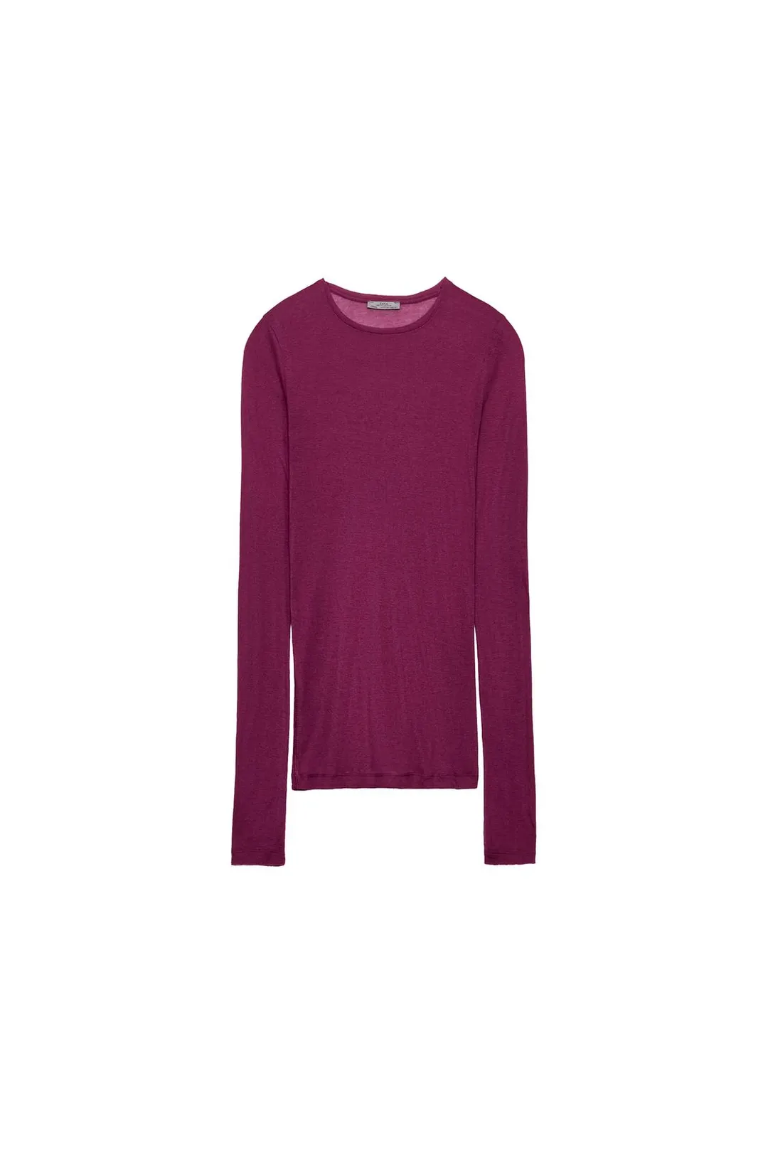 Футболка SUPIMA® с длинными рукавами, Zara