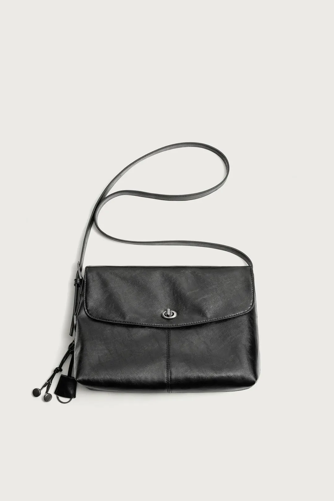 Сумка кросс-боди с клапаном, Zara