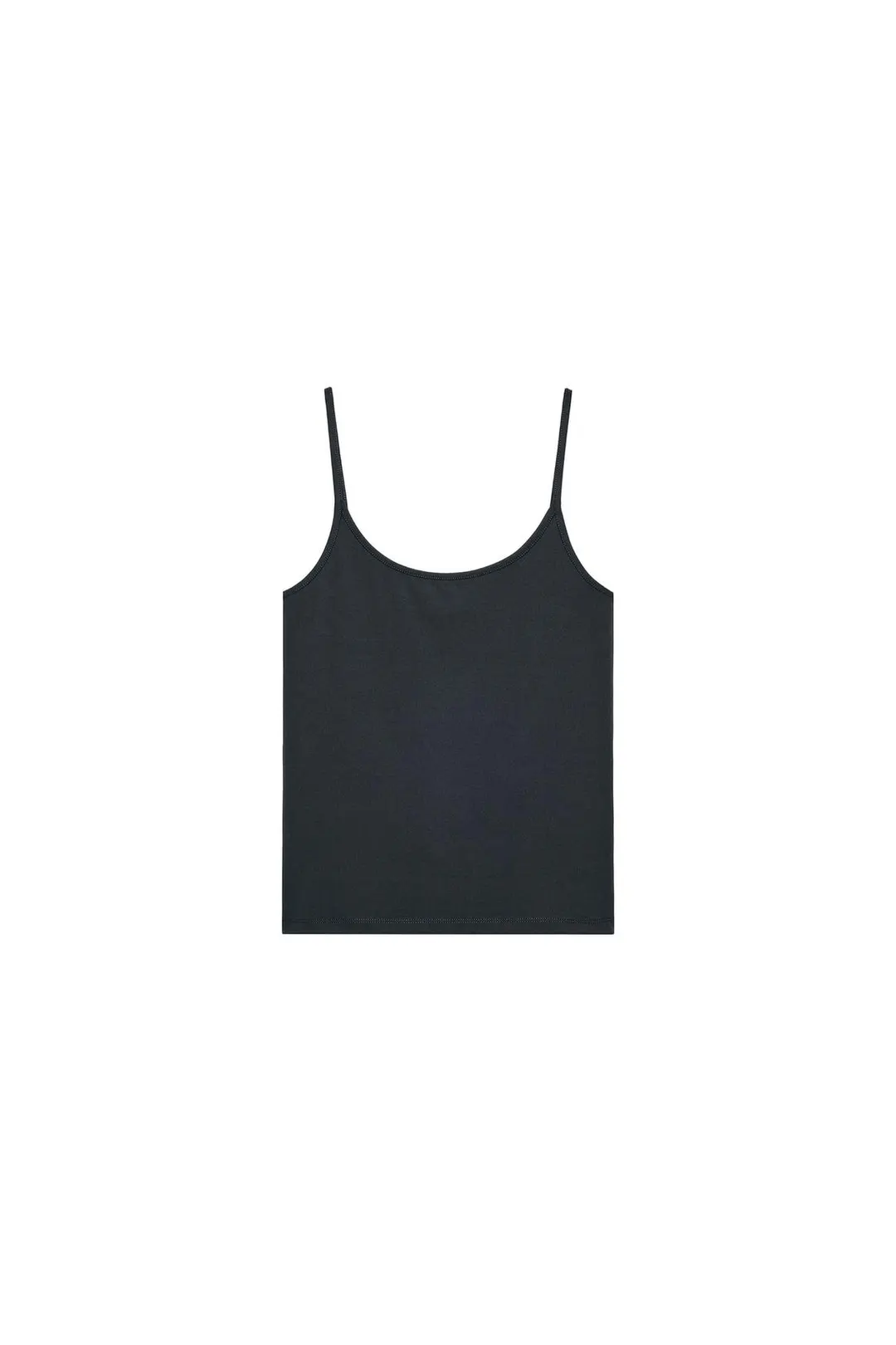 Майка из полиамида на тонких бретелях, Zara