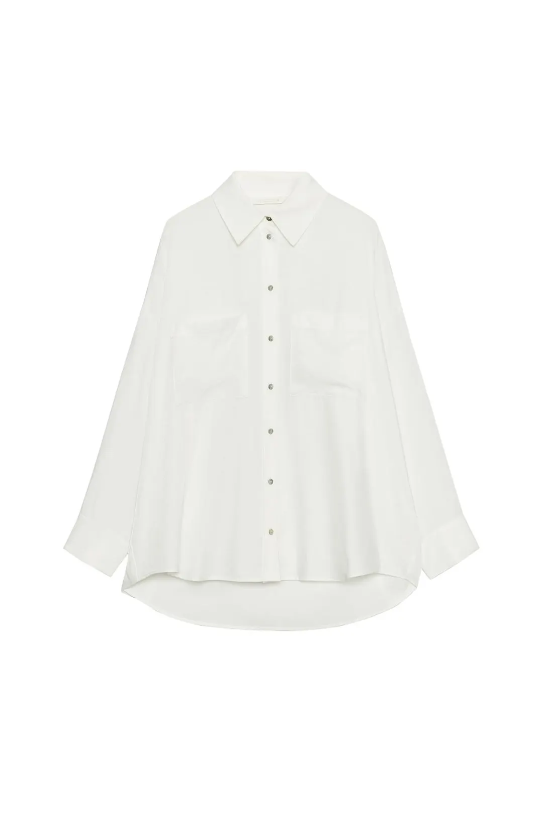 Струящаяся рубашка оверсайз, Zara