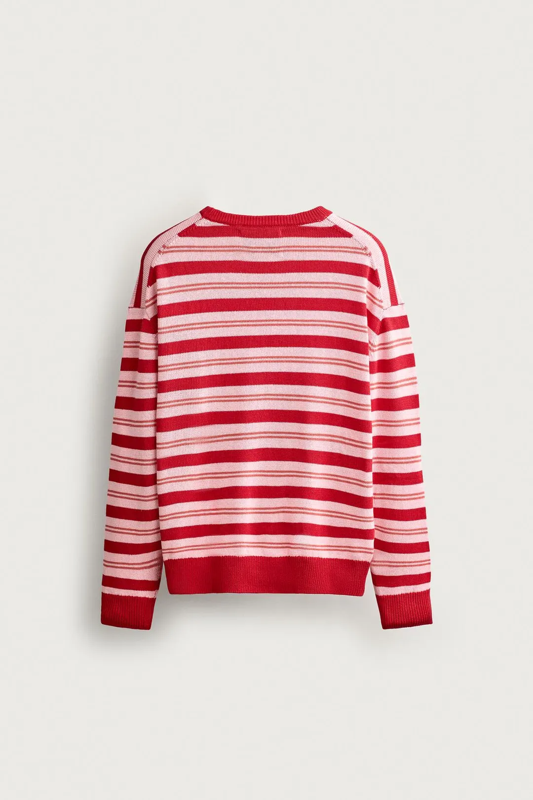 Джемпер из хлопка и льна в полоску, Zara