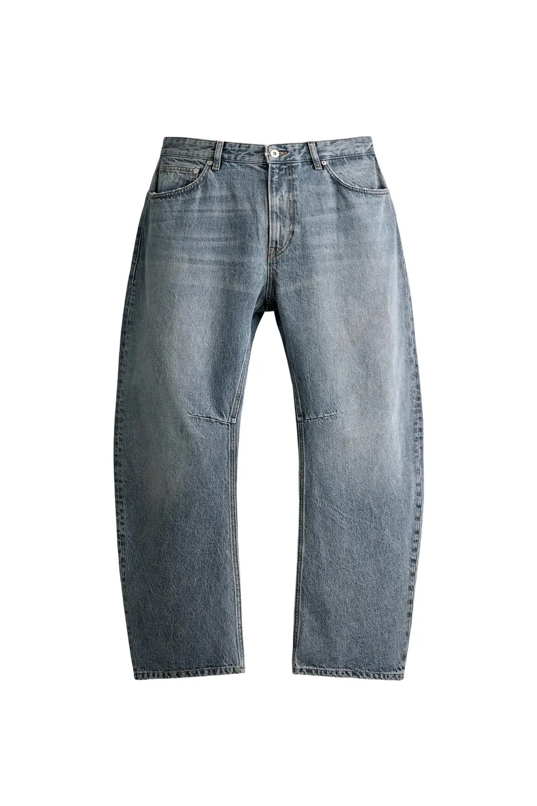 Джинсы прямого кроя barrel, Zara