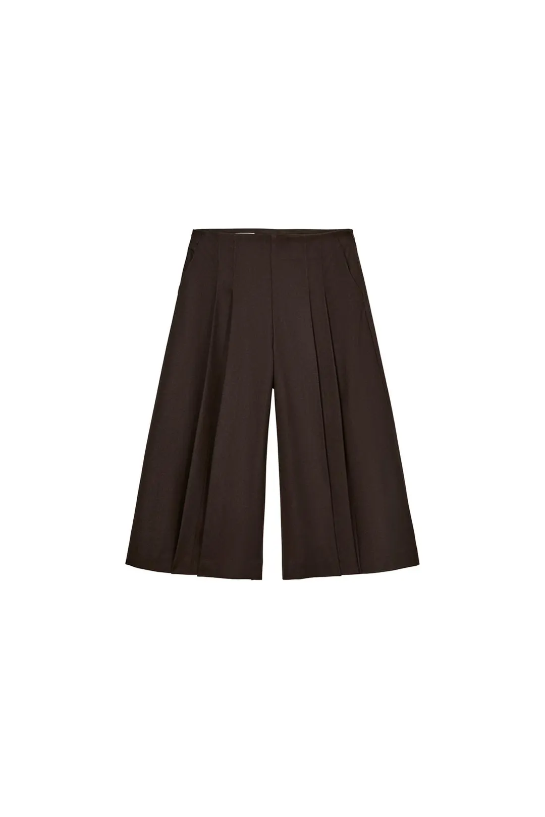 Удлиненные бермуды со складками, Zara
