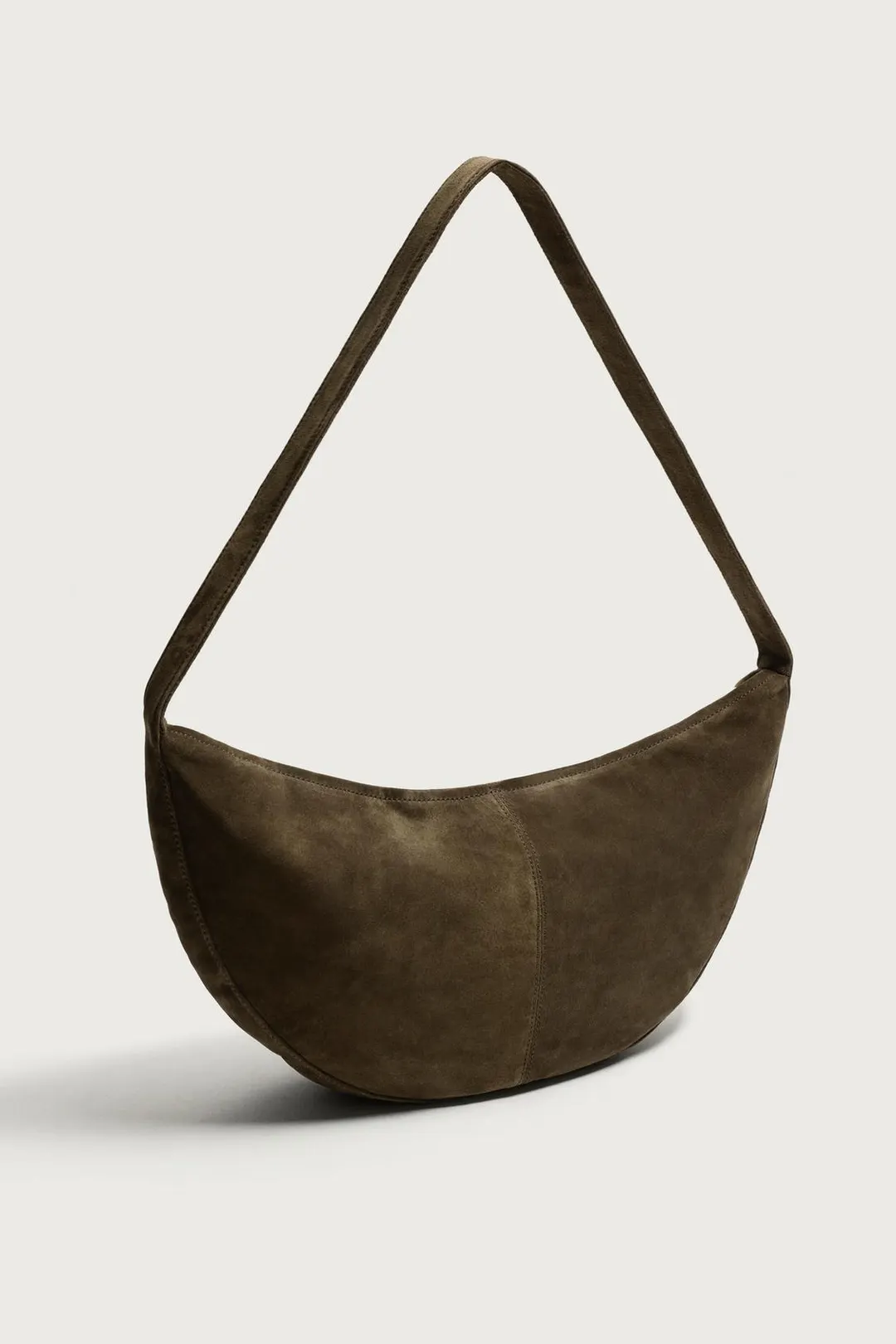 Кожаная сумка на плечо, Zara