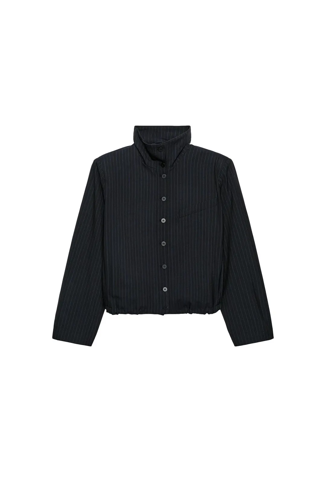 Жакет в полоску с подплечниками, Zara