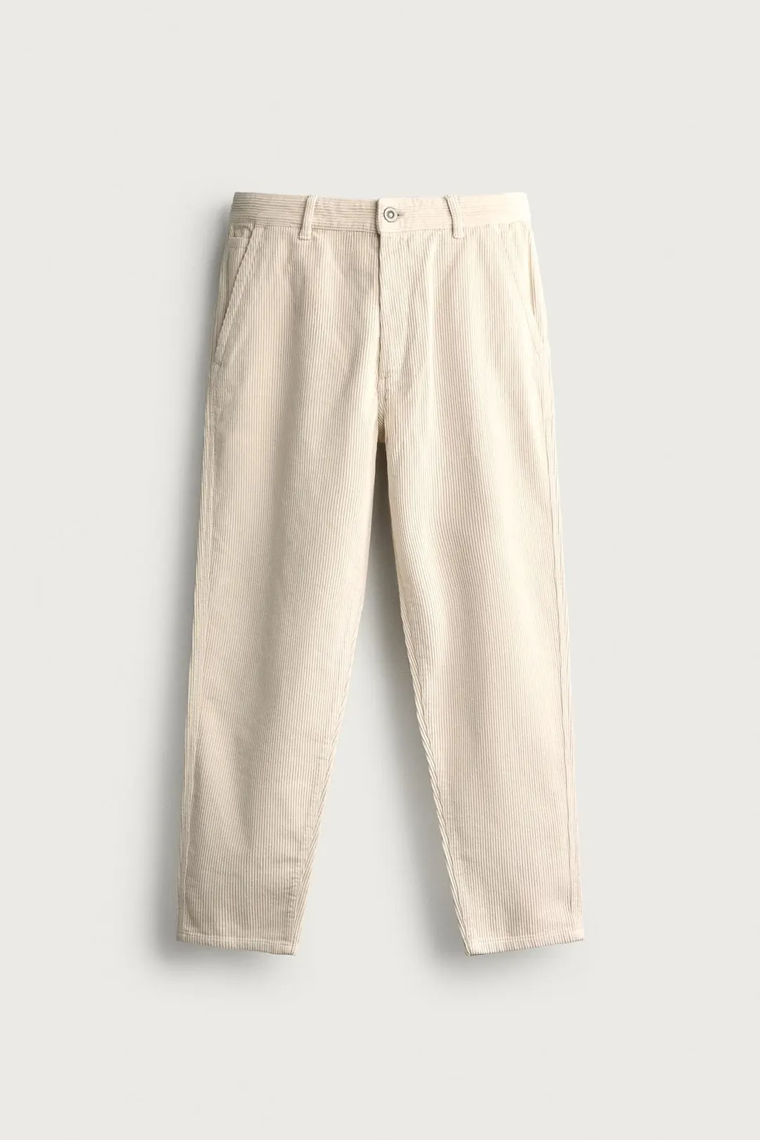 Вельветовые брюки морковного кроя, Zara