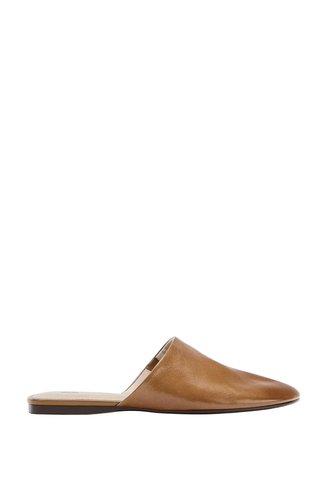 Туфли с открытой пяткой из кожи, Zara