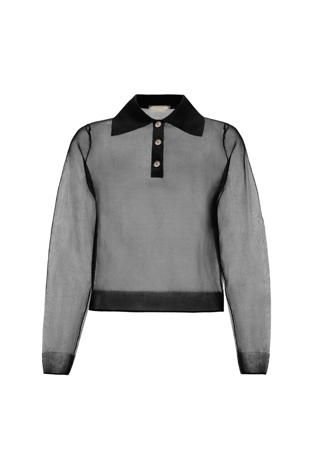 Полупрозрачное вязаное поло Limited Edition, Zara