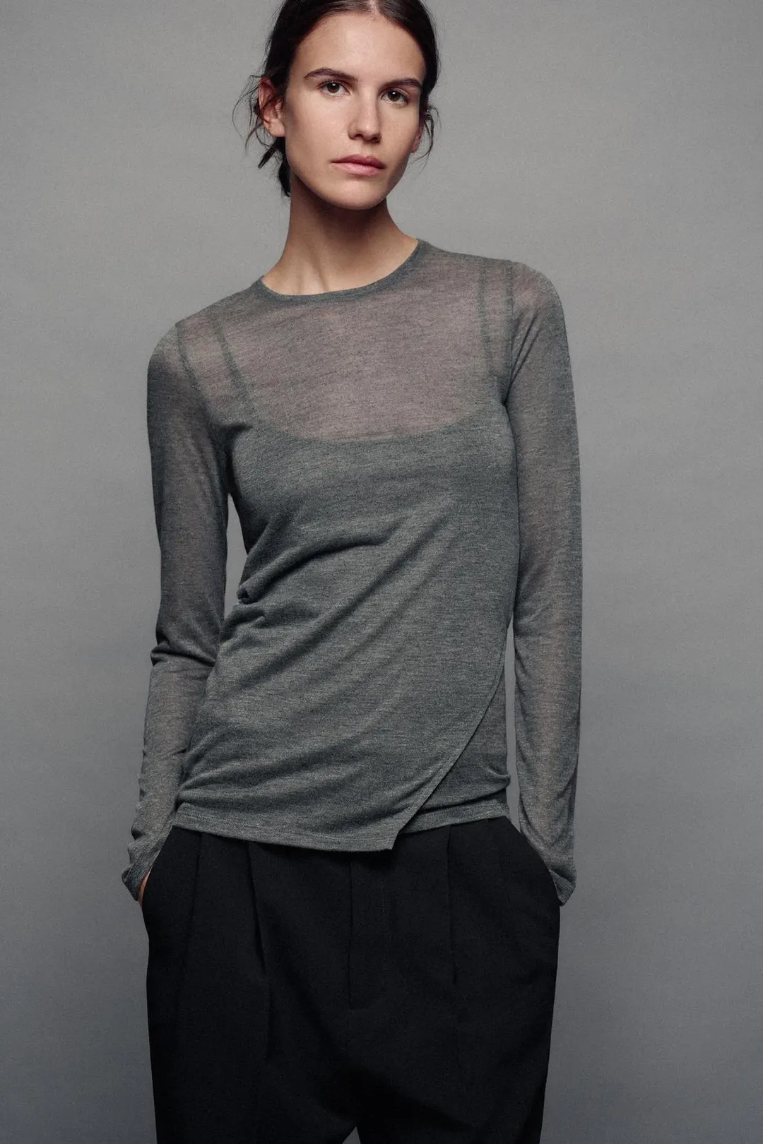 Многослойная футболка, Zara