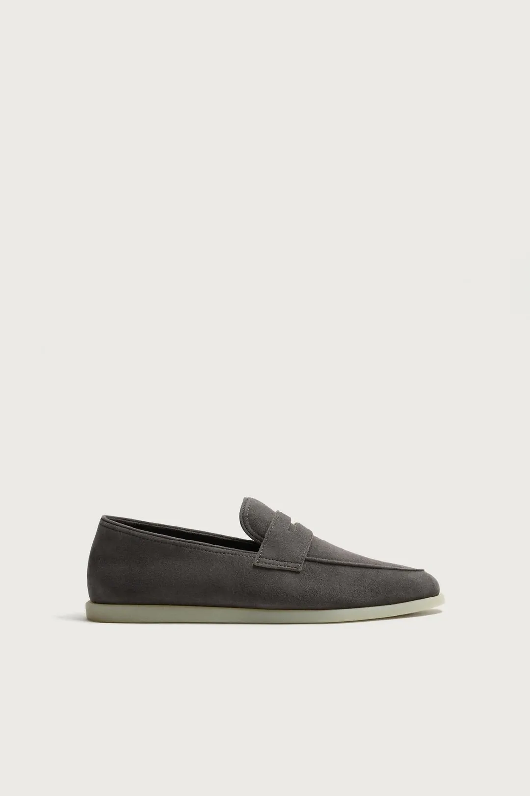 Повседневные кожаные лоферы, Zara