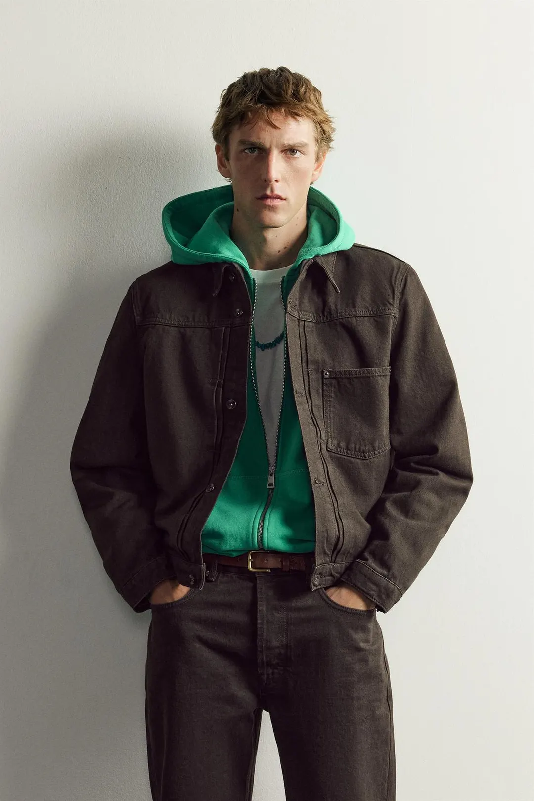 Укороченный плиссированный жакет Aaron Levine x Zara, Zara