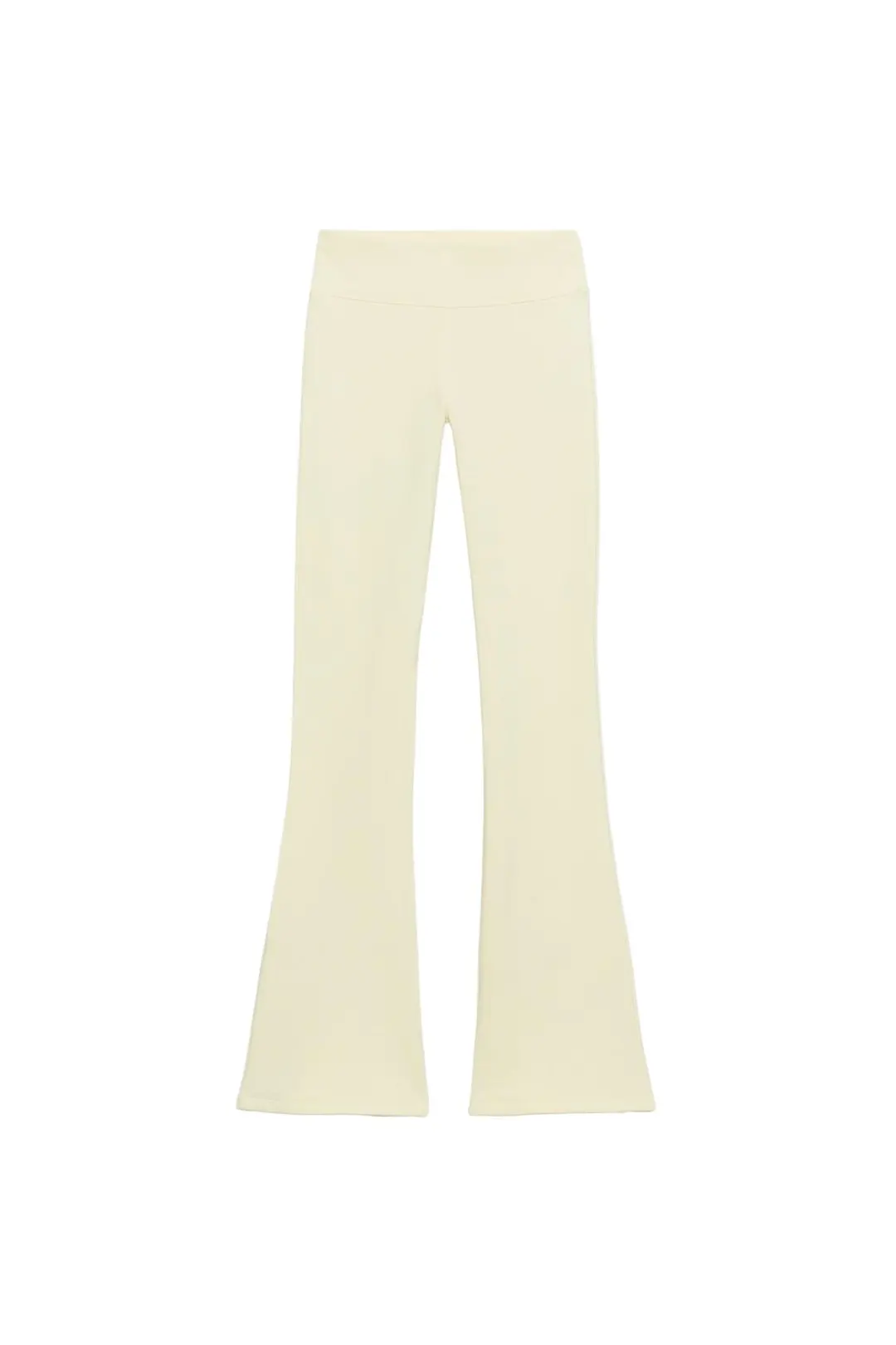 Брюки клеш из ткани свитшота, Zara