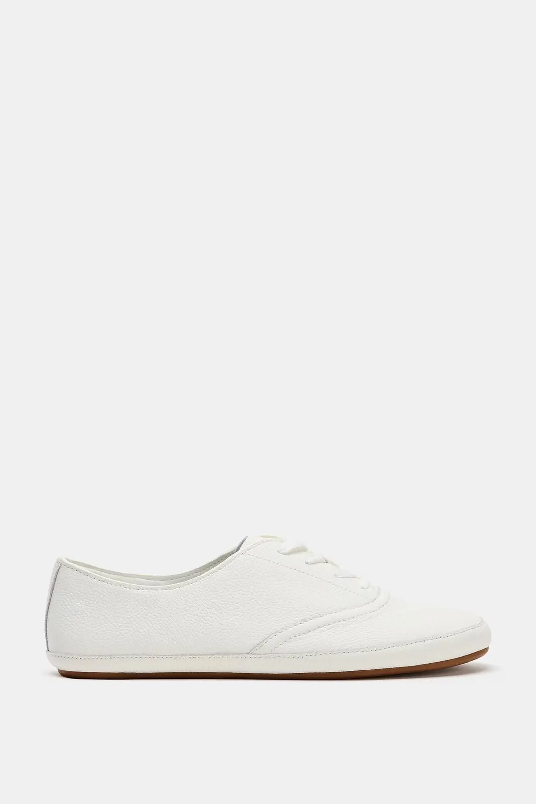 Кроссовки-дерби из кожи, Zara