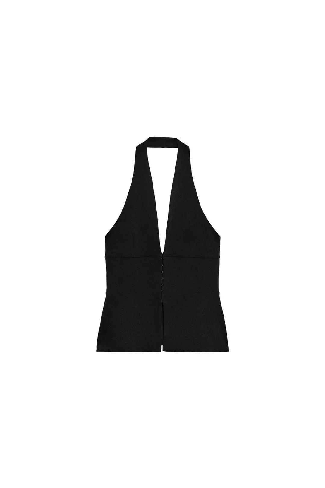 Топ эластичный с бретелью халтер, Zara