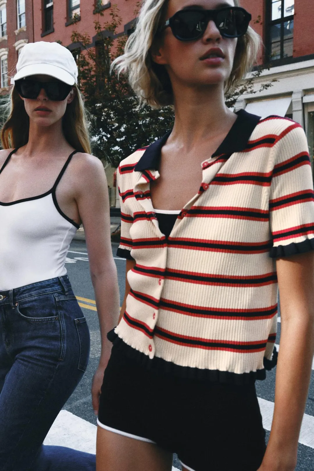 Кардиган в полоску, Zara