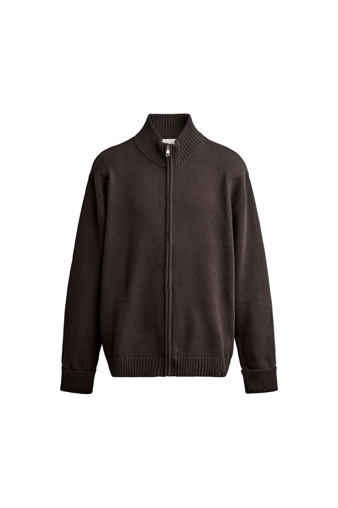 Трикотажный кардиган на молнии, Zara