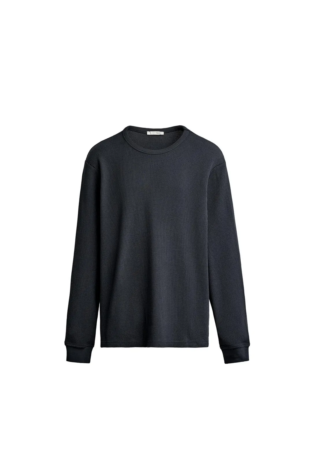 Футболка прямого кроя вафельной вязки, Zara