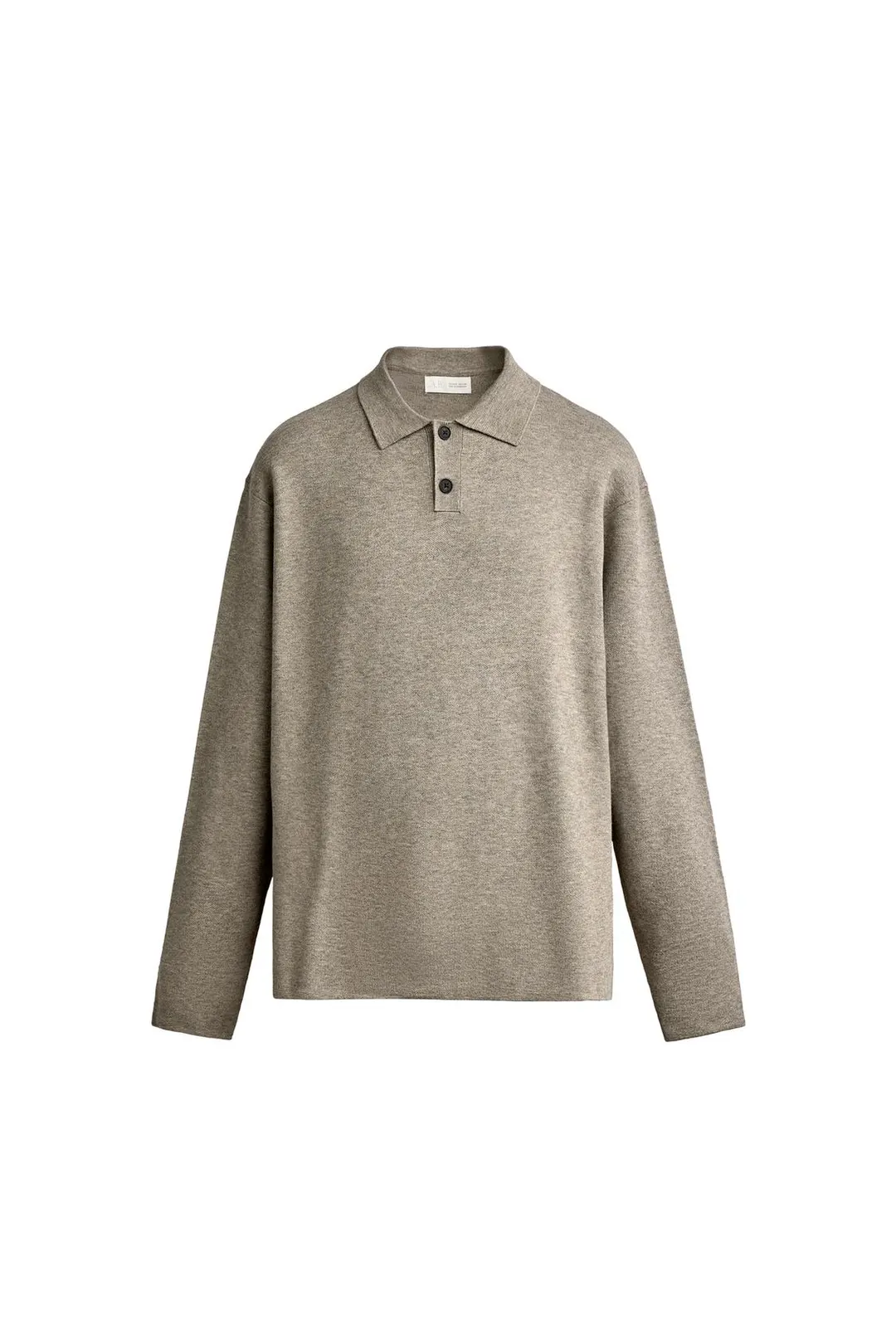 Мягкое трикотажное поло свободного кроя, Zara